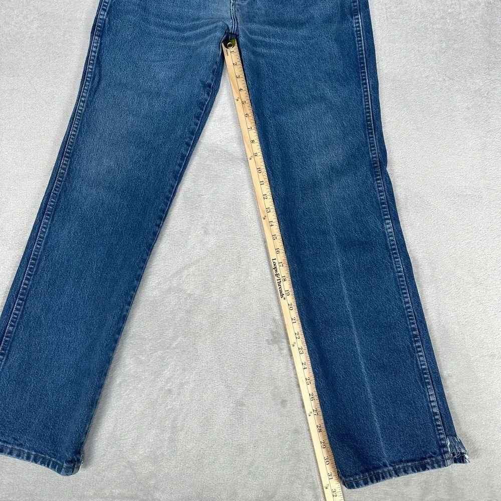 Wrangler Jeans Mens 34x30 Blue Cowboy Cut Slim Fit 936PWD Denim